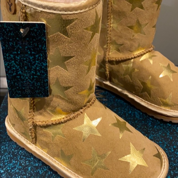 EMU girls chestnut boots - Picture 2 of 4